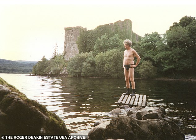 When he was doing his round-Britain swim for Waterlog, Deakin was once ‘chastised by the coastguard’ for swimming across the Fowey estuary without permission