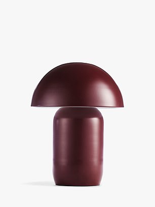 The John Lewis Mushroom Lamp has become a huge hit