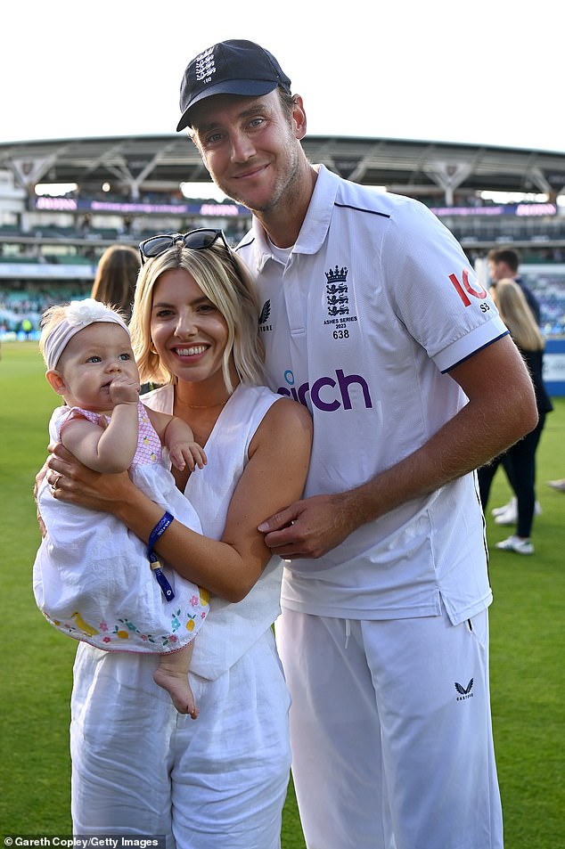 Broad retired from cricket in July, after the last day of the last Ashes test against the old enemy Australia