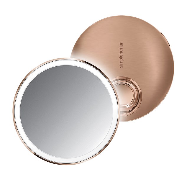 Simple Human Sensor Mirror Compact, £89.95, simplehuman.co.uk