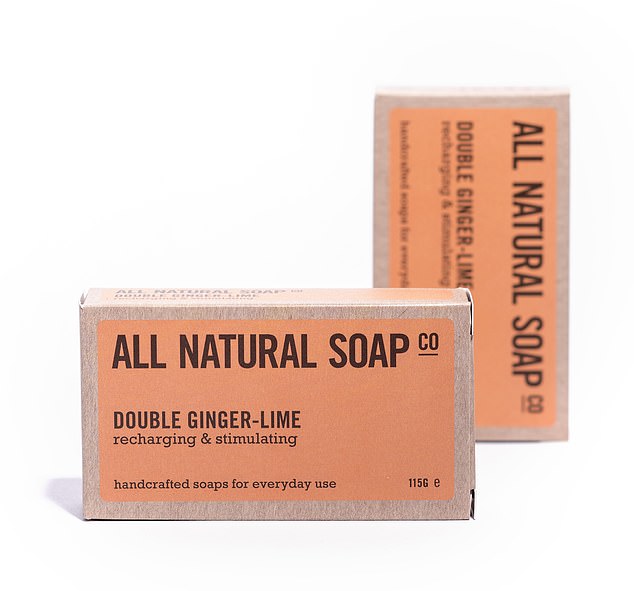This 100 per cent natural olive and coconut oil bar is free of parabens, sulphates and palm oil. Shower bliss. Double Ginger-Lime bar, £6.95, allnaturalsoap.co.uk
