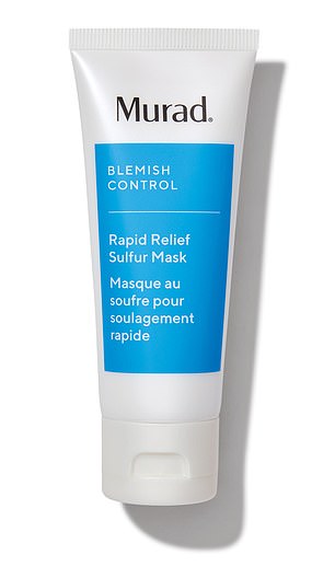 Murad Rapid Relief Sulfur Mask (£44, murad. co.uk)