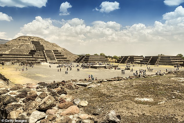 The most memorable place he's ever had a drink is on top of the Temple of Quetzalcoatl, just outside Mexico City