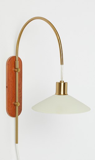 Brass and wood, £59.99, hm.com
