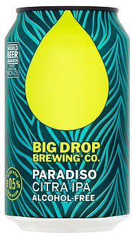 Big Drop Brewing Co Paradiso Citra IPA (0.5%), £1.55, Waitrose