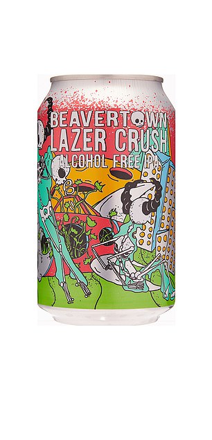 Beavertown Lazer Crush IPA (0.3%), £1.75, ocado.com