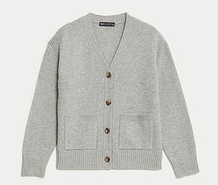 Cardigan, £27.50, marksandspencer.com