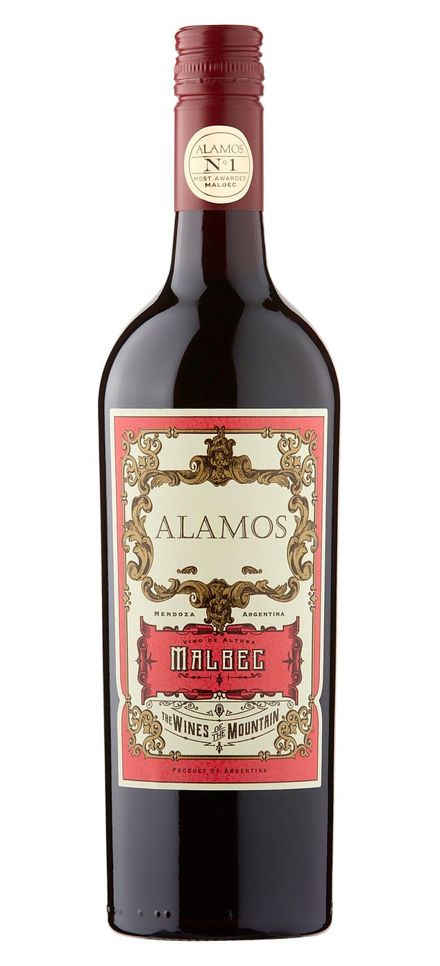 Alamos Malbec 2021 (13.5%), £9.75, Tesco - This plush, quaffable wine from Mendoza, Argentina, tastes of rich berry fruit ¿ satisfied smiles guaranteed. Pair with bonfireparty fare such as hot dogs or chilli con carne