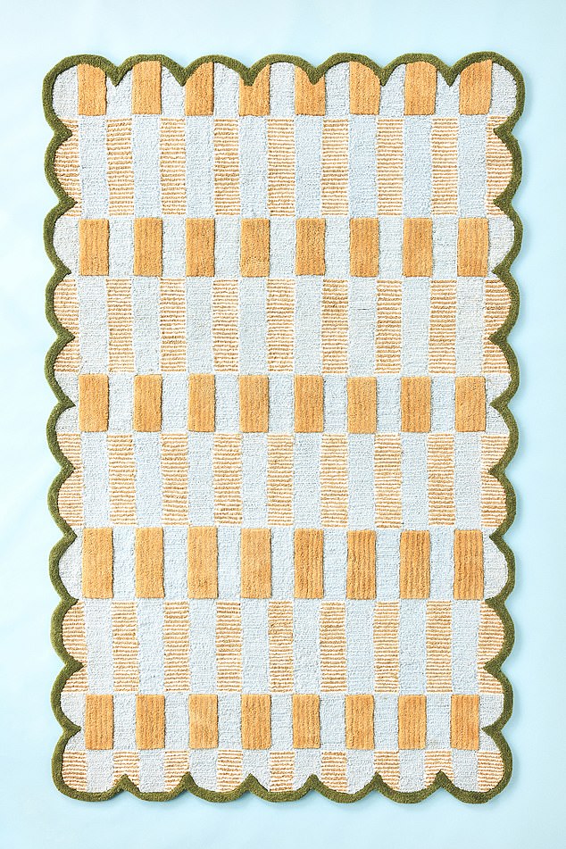 Tufted wool (61cm x 91cm), £78, Matilda Goad x Anthropologie, anthropologie.com