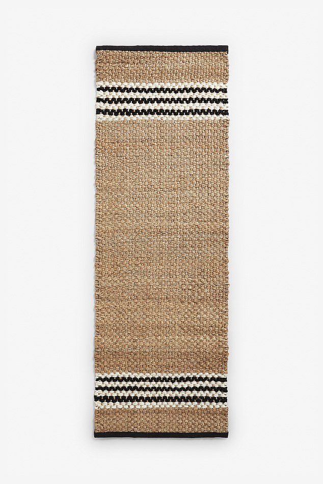 Jute runner (200cm x 66cm), £75, next.co.uk