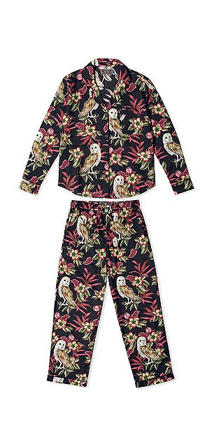 Pyjamas, £170, desmondanddempsey.com
