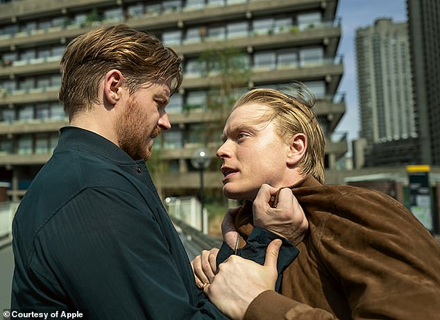 Jack Lowden gets to grips with Freddie Fox in the latest series of Slow Horses, which was released this week on Apple TV+
